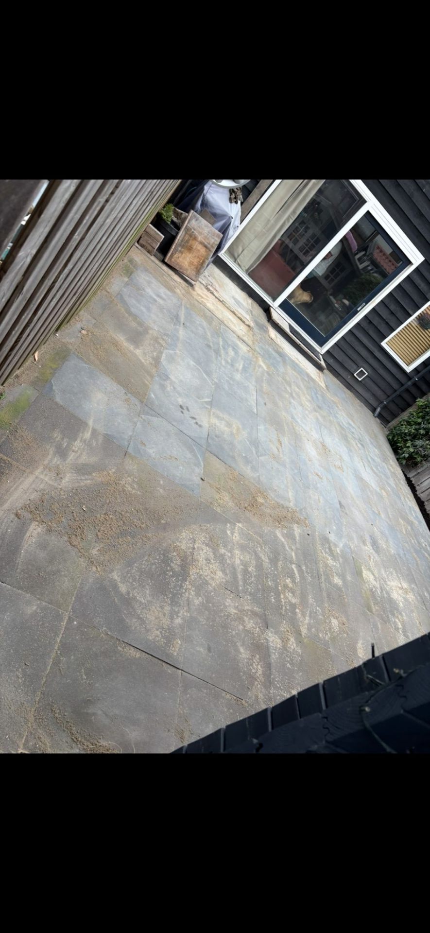 Natuursteen terras